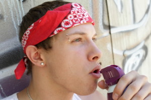 HUFFING inhalants